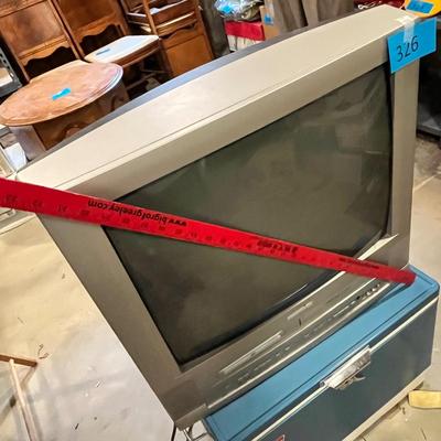TV with DVD & VHS player