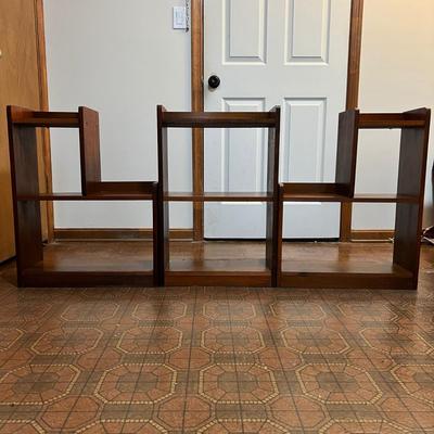 Vintage Modular Shelf 3 Pieces