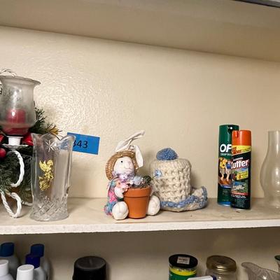 Shelf of goodies