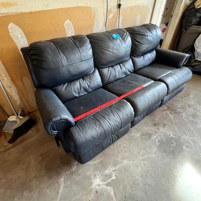 Leather Sofa with Reclining seats