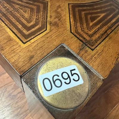 MCM Drexel Oxford Square Geometric Design Console / Dining Table / Desk