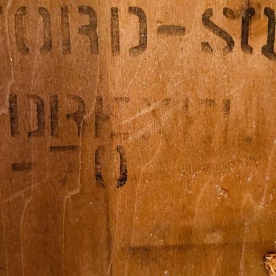 MCM Drexel Oxford Square Geometric Design Console / Dining Table / Desk