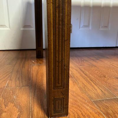 MCM Drexel Oxford Square Geometric Design Console / Dining Table / Desk