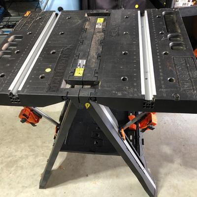 WORX Pegasus Foldable Multi-Function Work Table & Sawhorse with Quick Clamps