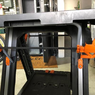 WORX Pegasus Foldable Multi-Function Work Table & Sawhorse with Quick Clamps