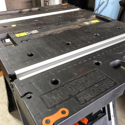 WORX Pegasus Foldable Multi-Function Work Table & Sawhorse with Quick Clamps