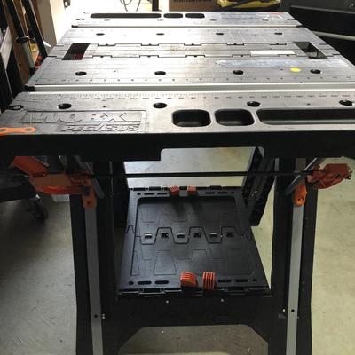 WORX Pegasus Foldable Multi-Function Work Table & Sawhorse with Quick Clamps