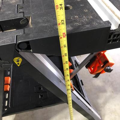 WORX Pegasus Foldable Multi-Function Work Table & Sawhorse with Quick Clamps