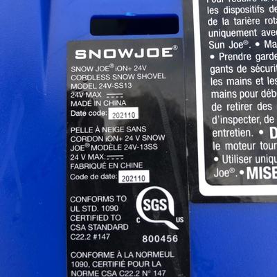 SNOWJOE Cordless Snow Shovel 24V-SS13 w/ Battery