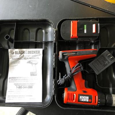 Black & Decker Cordless Compact Drill with Case