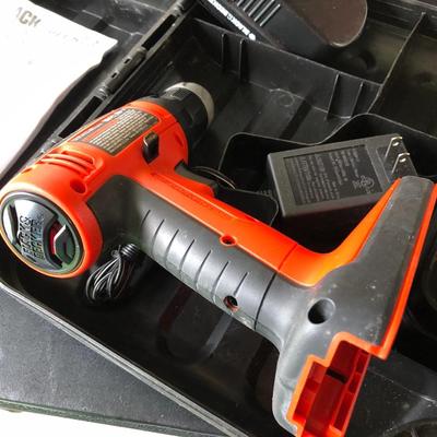 Black & Decker Cordless Compact Drill with Case