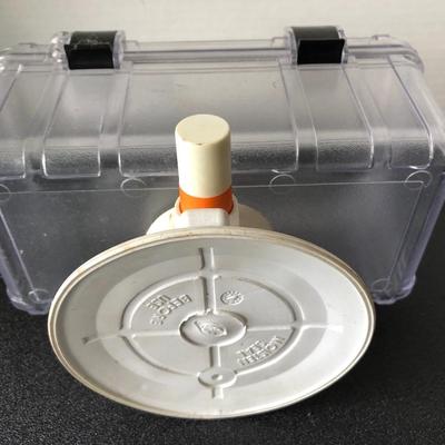 Sea Sucker Clear Large Dry Box- Horizontal Mount Boating Container Vacuum Mount