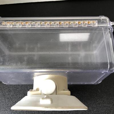 Sea Sucker Clear Large Dry Box- Horizontal Mount Boating Container Vacuum Mount