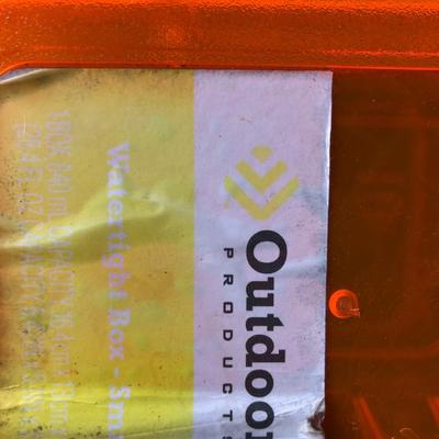 Outdoor Products Orange Container - Boating