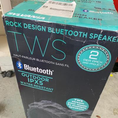 Bluetooth Outdoor Rock Design IPX5 Water Resistant Speakers