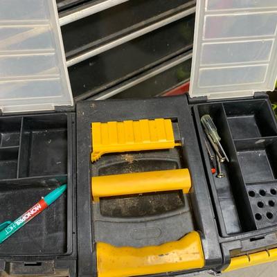 Large Mobile Multi Compartment Utility Work / Storage Box
