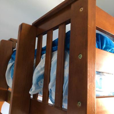 Wooden Bunk Beds - Queen Bed Base only top mattress included