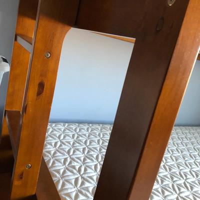 Wooden Bunk Beds - Queen Bed Base only top mattress included
