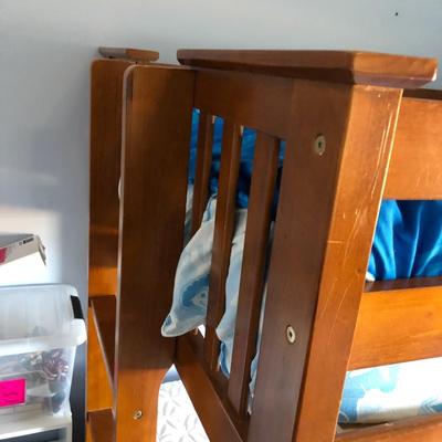 Wooden Bunk Beds - Queen Bed Base only top mattress included
