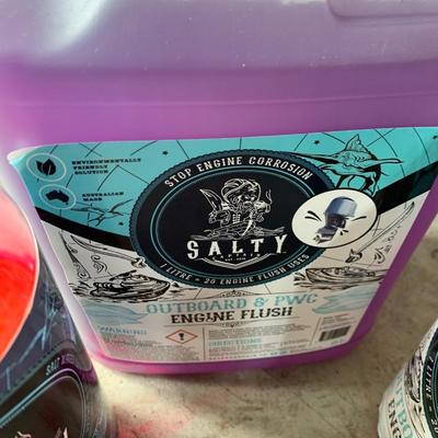 Boat Cleaning Supplies Lot