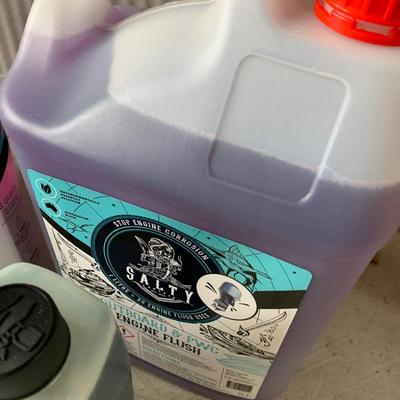 Boat Cleaning Supplies Lot
