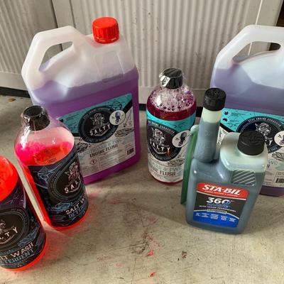 Boat Cleaning Supplies Lot