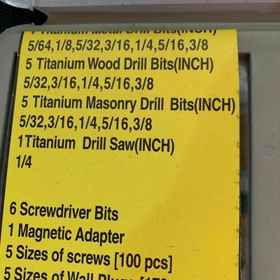 Drill Bit / Screw Kit +++