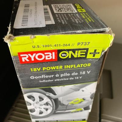 Ryobi 18Volt Cordless Power Inflator