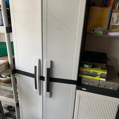 Keter Plastic Garage / Shop Closed Storage Shelving