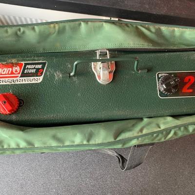Coleman Propane Stove In Carry Bag