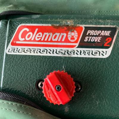 Coleman Propane Stove In Carry Bag