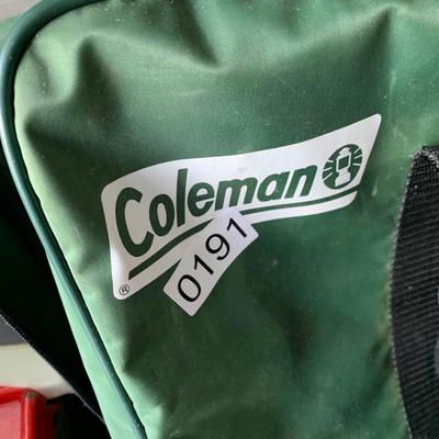 Coleman Propane Stove In Carry Bag