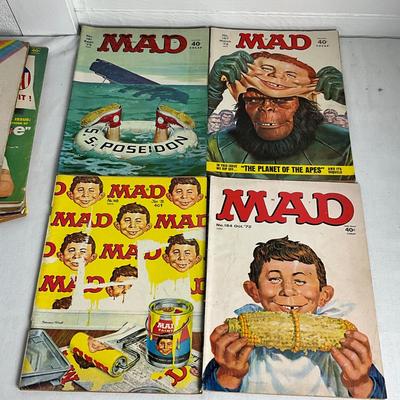 U1059 Vintage MAD Magazine Lot