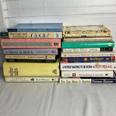 U1062 Lot of Self Help Books