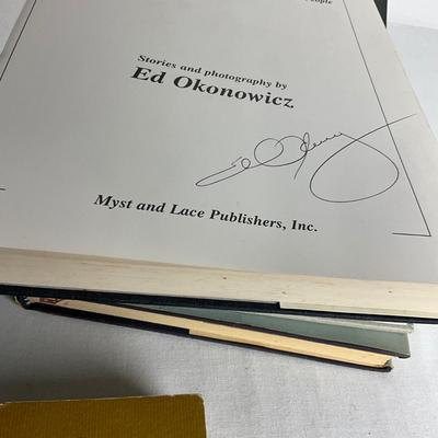 U1064 Lot of Hardback Signed (DD) Chesapeake Watermen Books