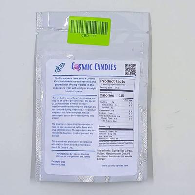 Lot of 4 Cosmic Candies CBD Delta-8 Rice Treats #1