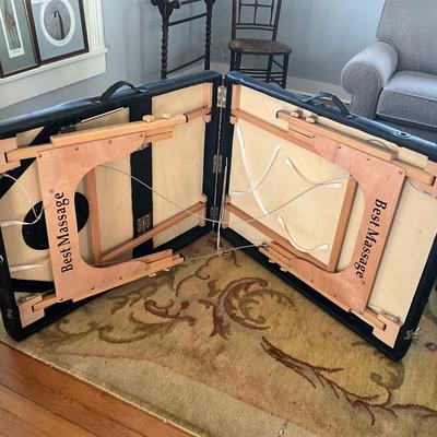 H1066 "Best Massage" Table for Travel with Attachments