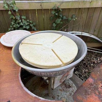 O1108 Randall Kickwheel Pottery Table