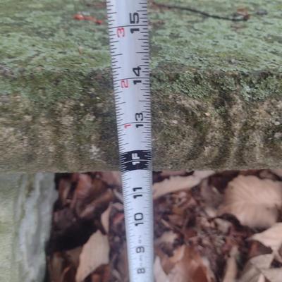 Concrete Garden Sitting Bench