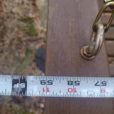 Wooden Hanging Garden/ Porch Swing