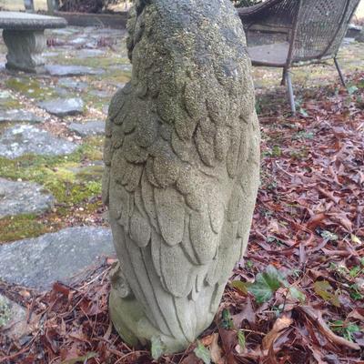 Owl Design Concrete Statue