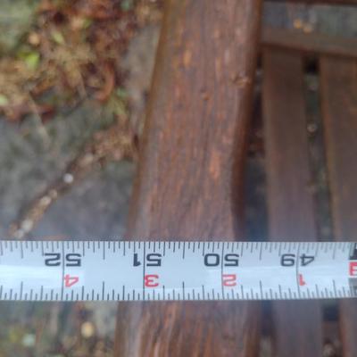 Wooden Glider Rocking Loveseat