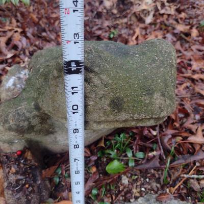 Large, Heavy Concrete Frog Statue