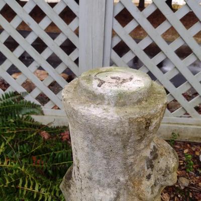 Concrete Base for Outdoor/Garden Decor