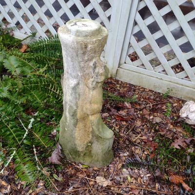 Concrete Base for Outdoor/Garden Decor