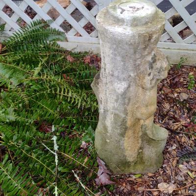 Concrete Base for Outdoor/Garden Decor