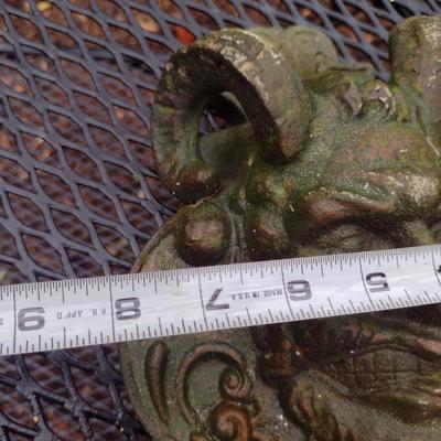 Cast Metal Decor- Ready for Hanging