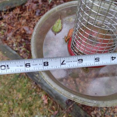 Single Head Shepherd's Hook with Bird Feeder