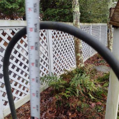 Single Head Shepherd's Hook with Bird Feeder