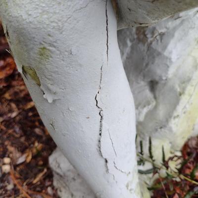 Vintage Concrete Statue- Lounging Maiden